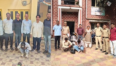 Three drug peddlers held in Hyderabad