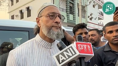 AIMIM president Asaduddin Owaisi campaign in Tandur for the upcoming municipal elections