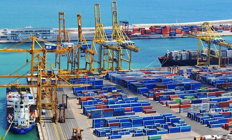 Chabahar port in Iran