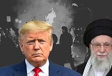 US President Donald Trump and Iran Supreme Leader Ayatollah Ali Khamenei.