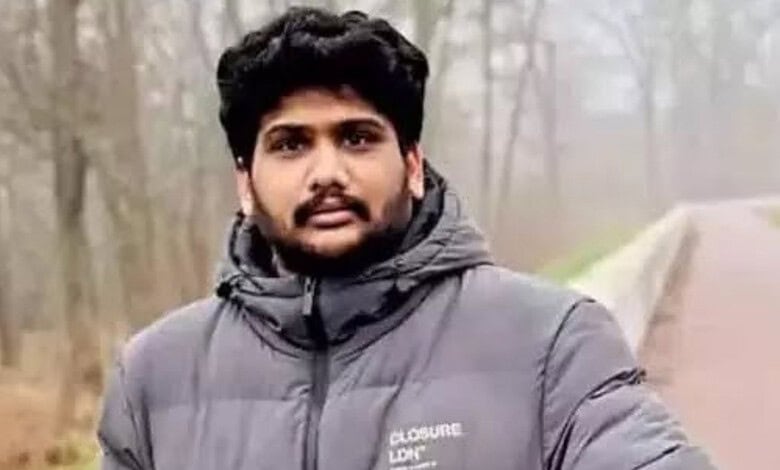 Photo of Telangana student Thokala Hrithin Reddy.