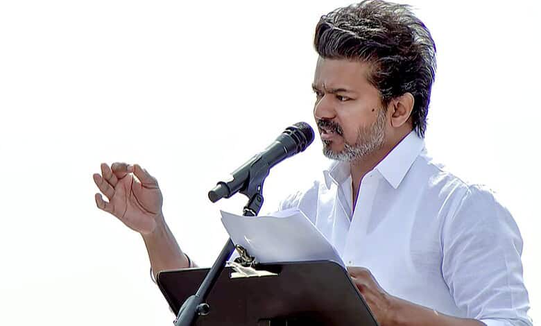 TVK chief Vijay