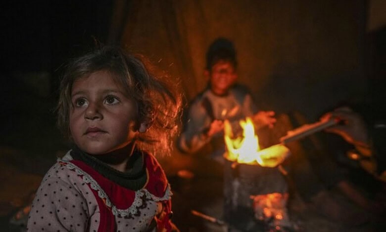 Winter in Gaza (Source AP)