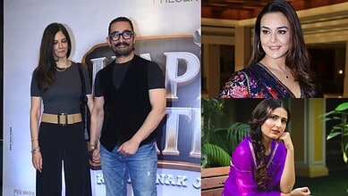 Aamir Khan, Gauri Spratt, Preity Zinta and Fatima Sana Shaikh