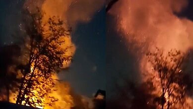 Multiple cylinder blasts trigger huge fire in Hyderabad