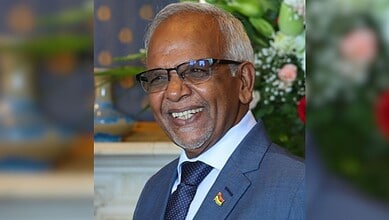 Mauritius President Dharam Gokhool