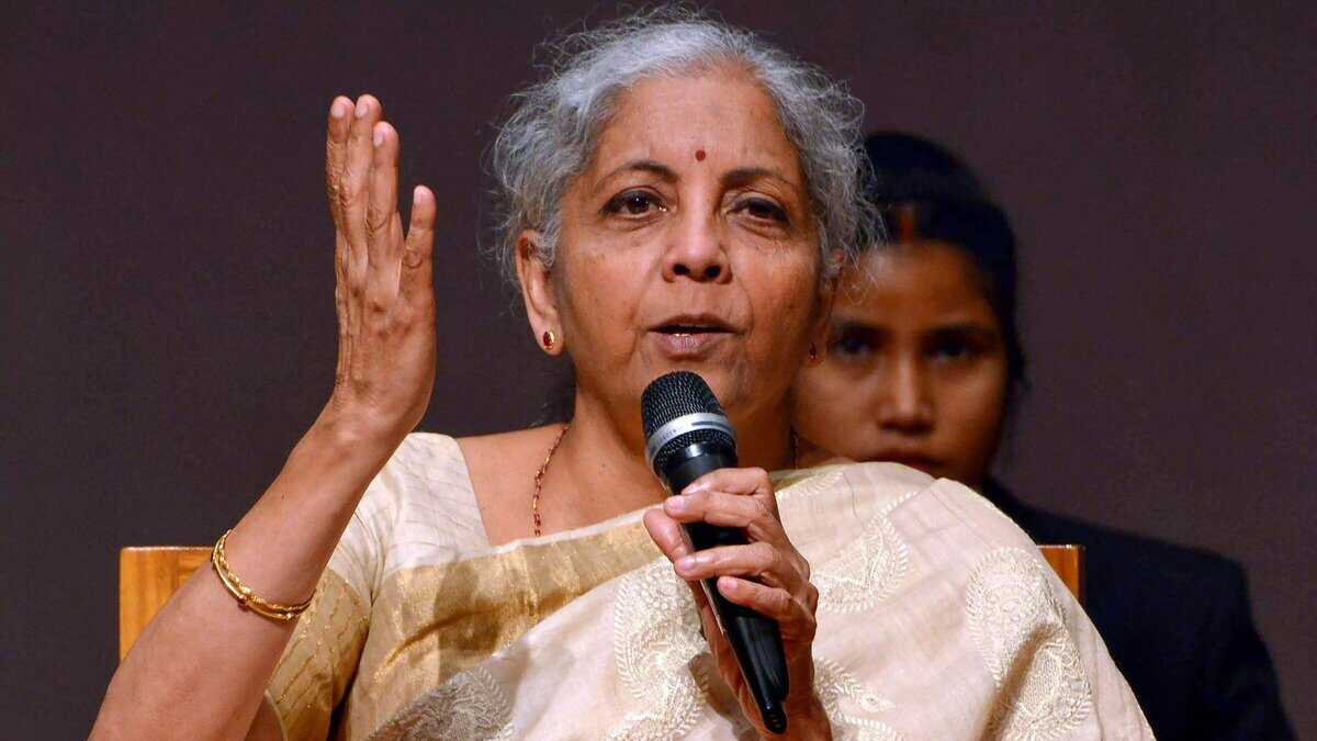 Finance Minister Nirmala Sitharaman