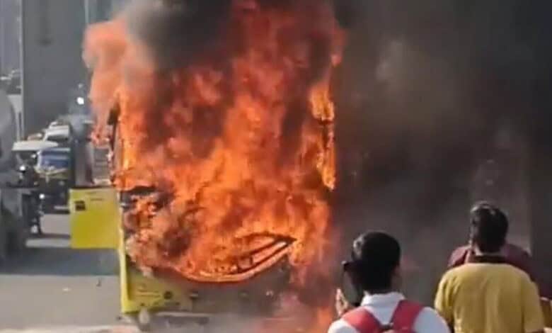 fire in Mumbai