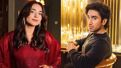 Yumna Zaidi and Hamza Sohail