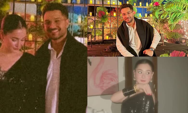 Hania Aamir and Asim Azhar