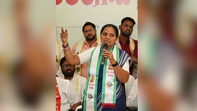 Telangana Jagruthi President K Kavitha