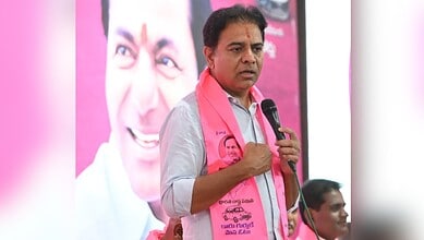 Bharat Rashtra Samithi (BRS) working president K.T. Rama Rao