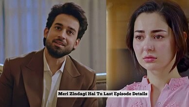 Meri Zindagi Hai Tu stars Bilal Abbas Khan and Hania Aamir