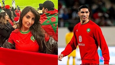Nora Fatehi and Achraf Hakimi