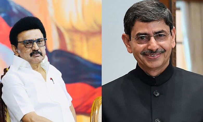 MK Stalin (Left) and Ran Ravi (Right)
