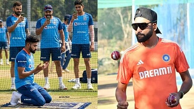 Mohammed Siraj's viral photo