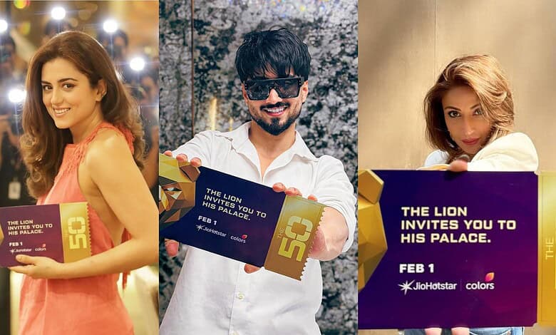 The 50 confirmed contestants Ridhi, Faisal and Urvashi