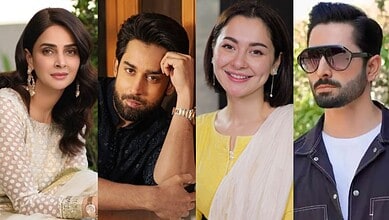 Saba Qamar, Bilal Abbas Khan, Hania Aamir and Danish Taimoor