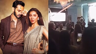 Wahaj Ali and Mahira Khan