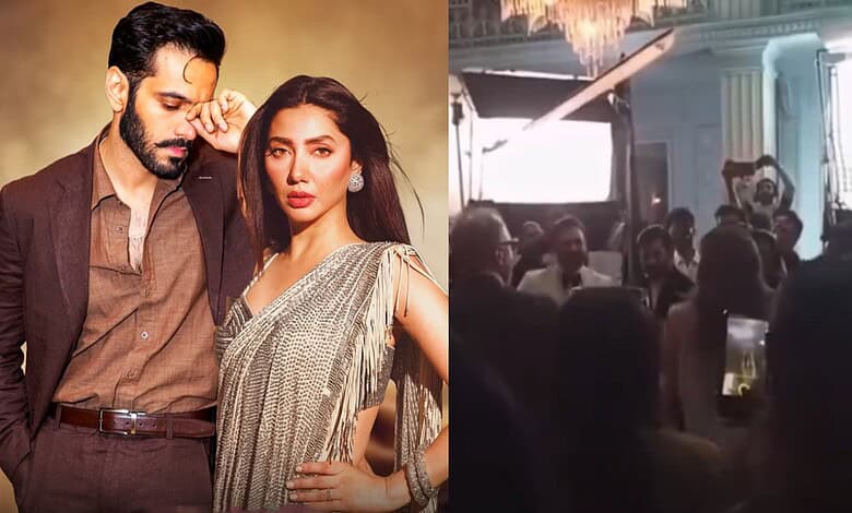 Wahaj Ali and Mahira Khan