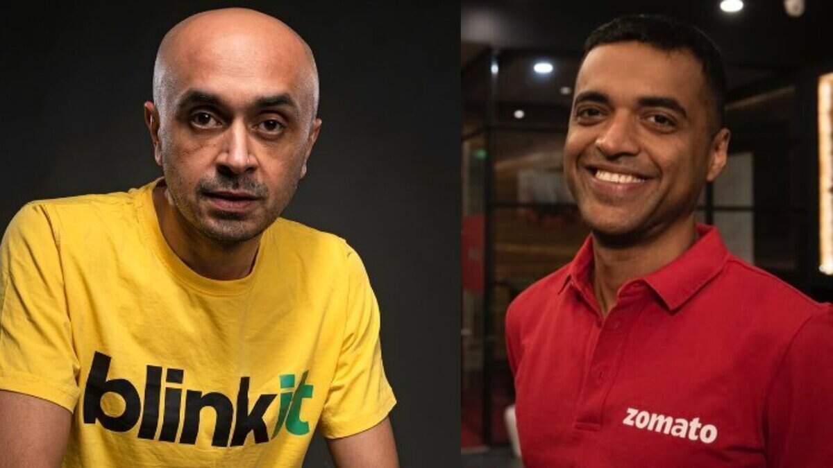 Albinder Dhindsa(Left) and Deepinder Goyal (Right)