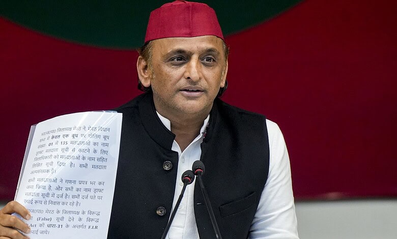 Samajwadi Party president Akhilesh Yadav