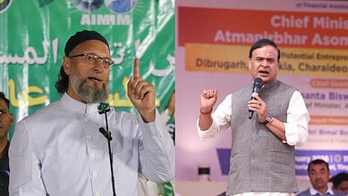 Asaduddin Owaisi and Assam CM Himanta Biswa Sarma