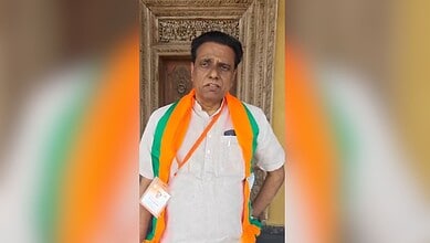 An image of a Telangana BJP leader advocating for fair festival benefits following Ramzan relaxation.