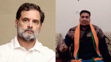 BJP worker issues threat against Rahul Gandhi