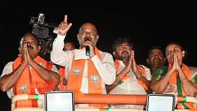 Owaisi must answer on Triple Talaq, says Bandi Sanjay in Karimnagar