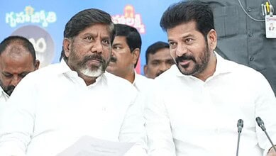 Telangana government gives administrative sanction for Rs 1.5 crore for the renovation of Deputy CM Bhatti Vikramarka's camp office in Madhira of Khammam district on Saturday, February 28, 2026.