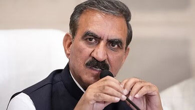 Chief Minister Sukhvinder Singh Sukhu