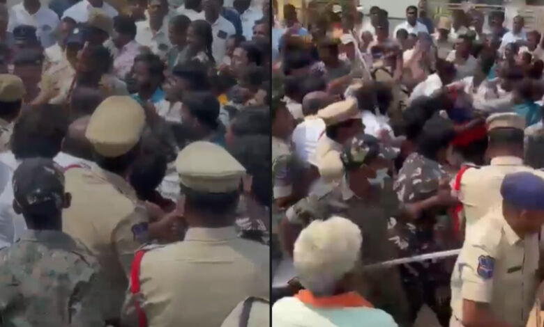 Convoy of Telangana CM's brother attacked over municipal chairperson's post
