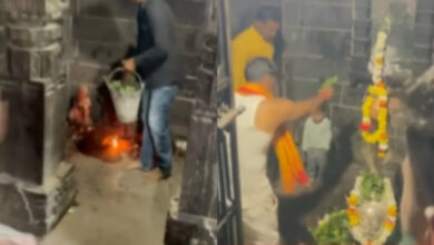 Cow urine sprinkled inside temple after Muslim MLA visit in Maharashtra