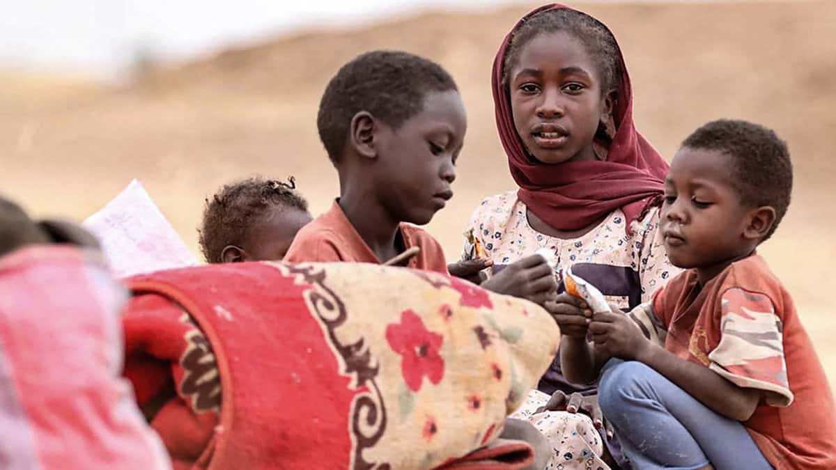 Darfur Sudan famine risk