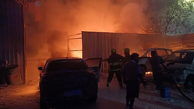 Fire accident in Hyderabad