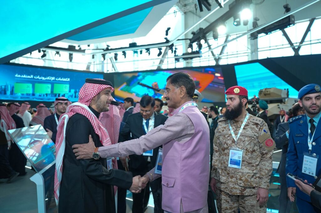 India demonstrates its indigenous defence capabilities at the World Defence Show in Saudi Arabia.