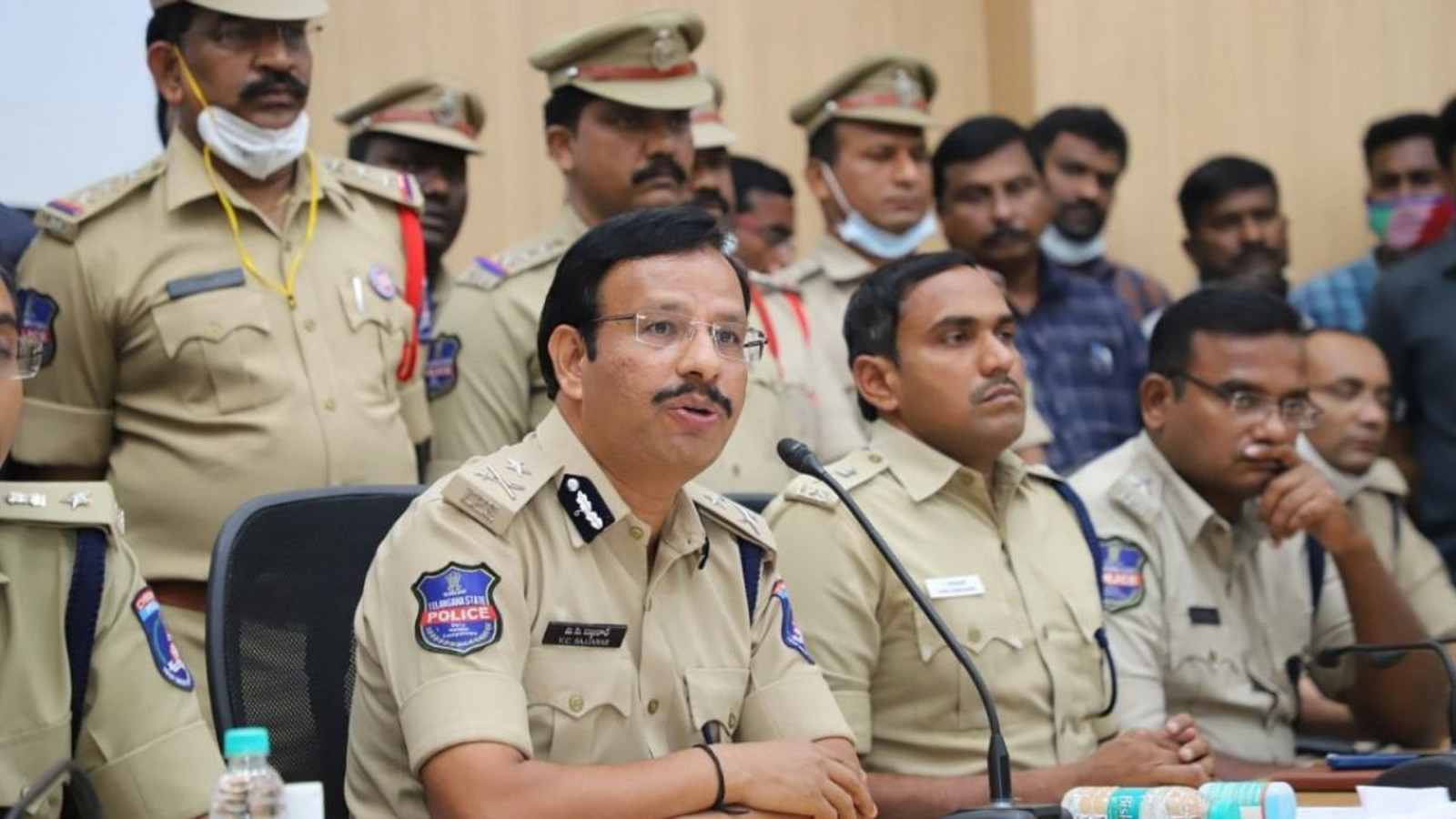 Hyderabad City Police Commissioner VC Sajjanar