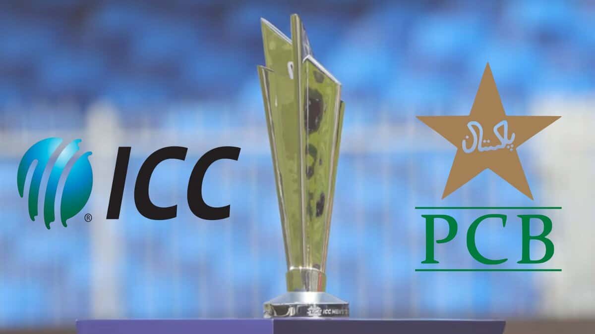 ICC logo, T20 World Cup, PCB logo