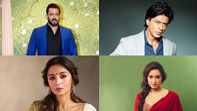 Image of Bollywood celebrities at their first Instagram posts.