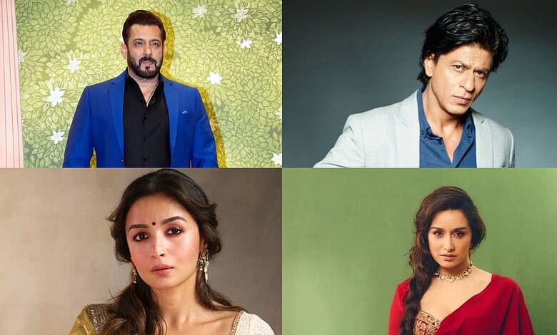 Image of Bollywood celebrities at their first Instagram posts.