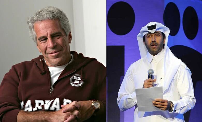 Jefferey Epstein and Jabor Yousef Jassim Al Thani