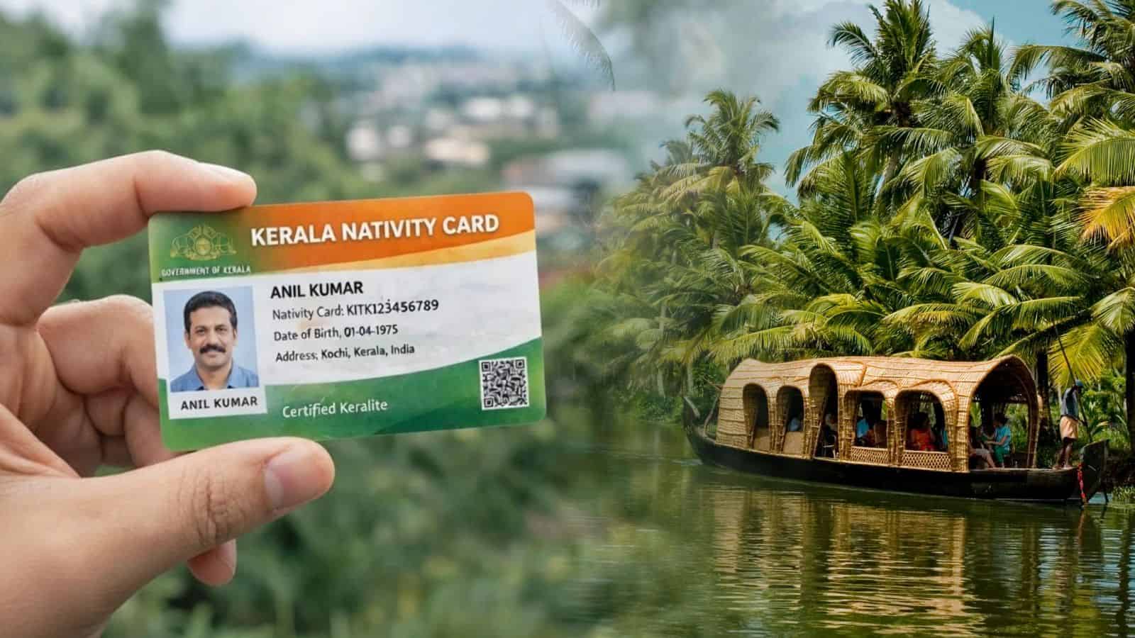 Kerala Nativity Card