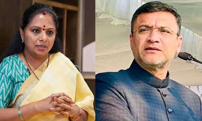 Kavitha compares Owaisi brothers to sunflowers after Akbaruddin’s remark