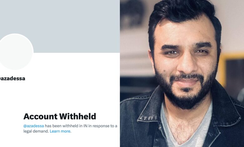 X account of Middle East Eye journalist covering India-Israel ties blocked