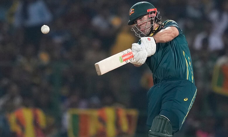 Australia's captain Mitchell Marsh