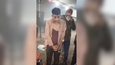 Muslim man beaten by cow vigilantes in MAdhya Pradesh