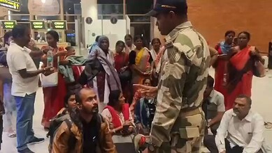Video: Chaos at Bengaluru Airport as Nepal flight returns twice