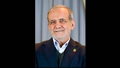 Iranian President Masoud Pezeshkian