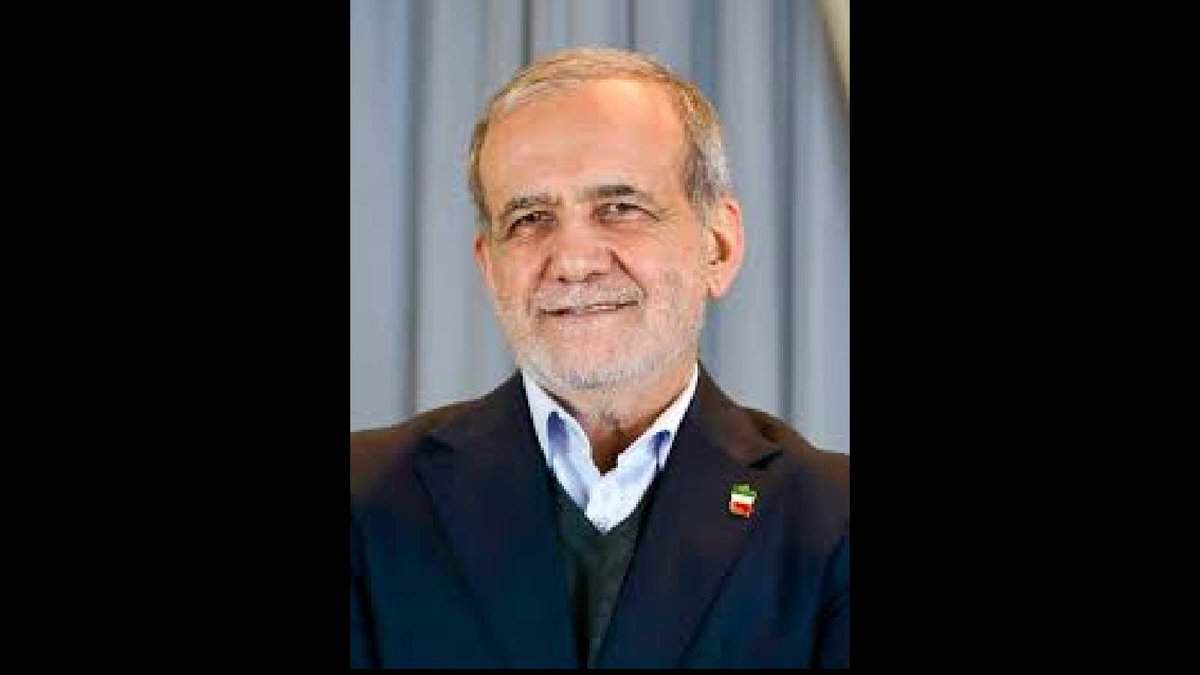 Iranian President Masoud Pezeshkian